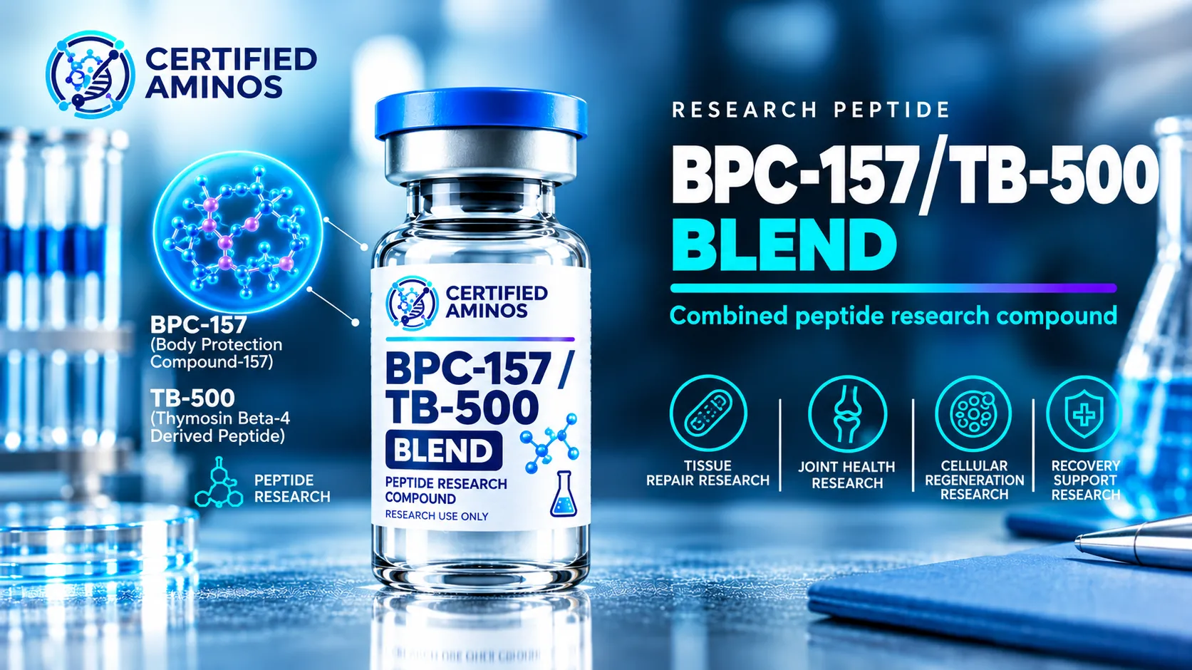 BPC-157 and TB-500: What the Research Actually Shows