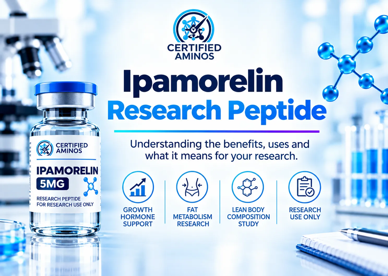 Ipamorelin Peptide: What Research Shows